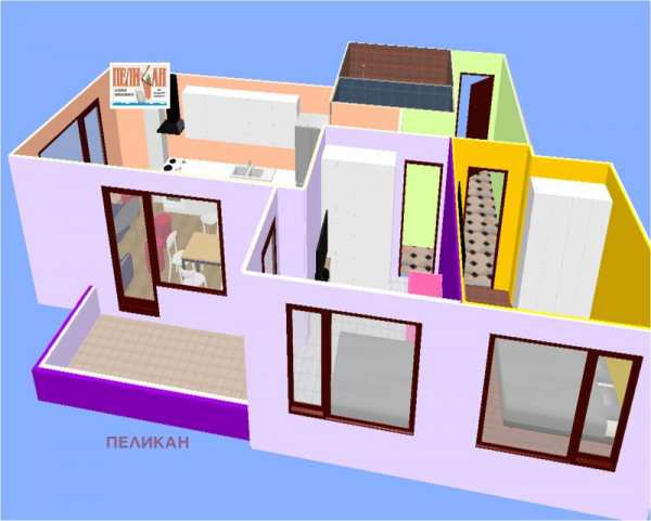 Продава 3-стаен, гр. велико търново, зона б