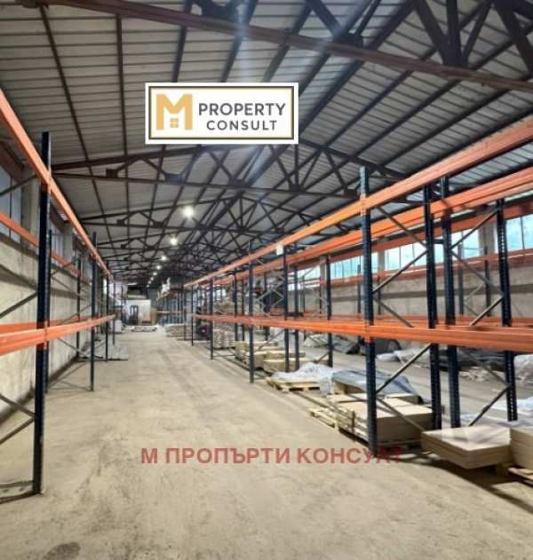 Дава под наем склад, гр. плевен, индустриална зона