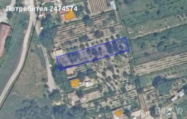 Продавам парцел за строеж на къща в гр. нови пазар
