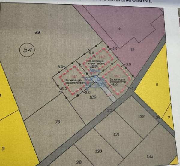 Продава парцел, гр. благоевград, ален мак
