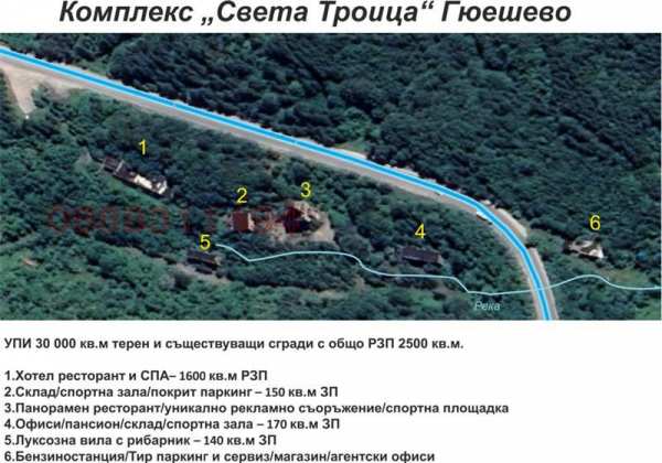 Продава бизнес имот, с. гюешево, област кюстендил