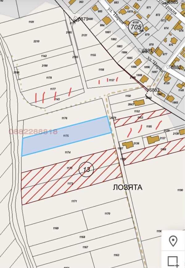 Продава парцел, гр. бургас, банево