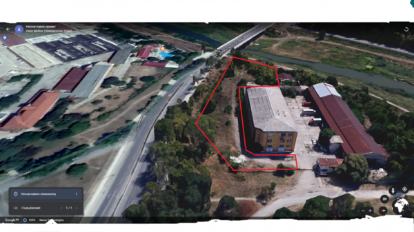 Продава пром. помещение, гр. ямбол, мототехника