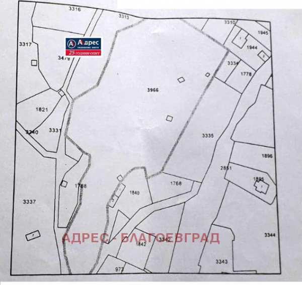 Продава парцел, гр. благоевград, еленово 2