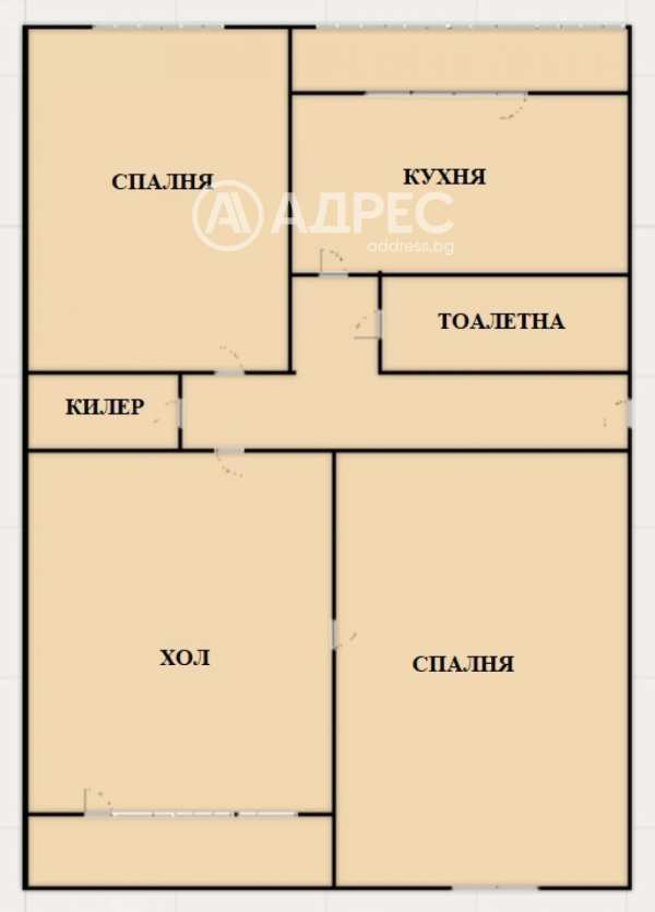 Продава 3-стаен, гр. софия, люлин 3