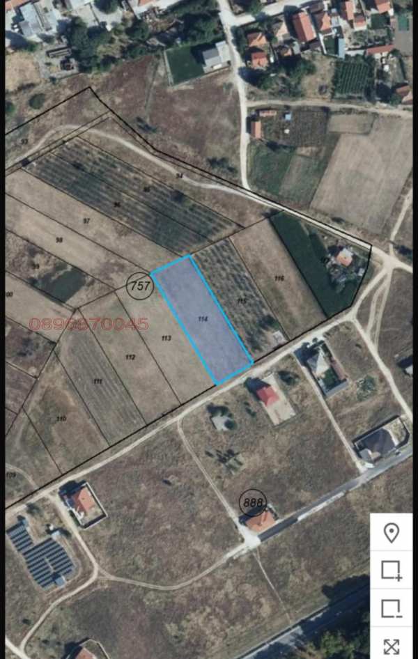 Продава парцел, гр. раковски, област пловдив