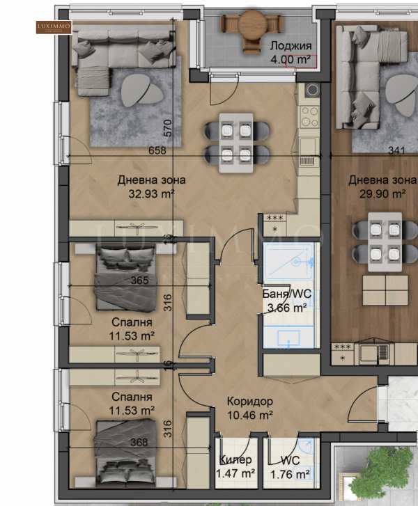 Продава 3-стаен, гр. панагюрище, област пазарджик