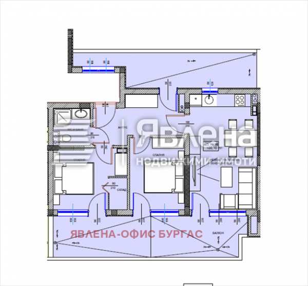 Продава 3-стаен, гр. поморие, област бургас