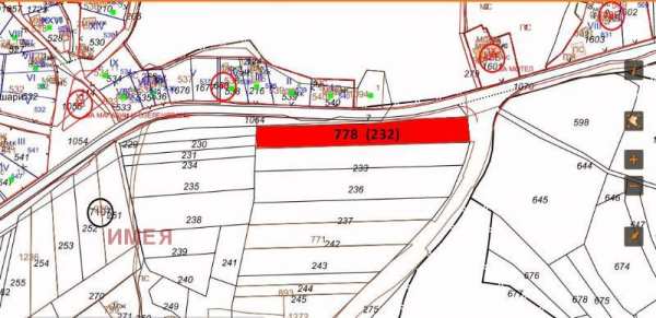 Продава парцел, с. железница, област софия-град