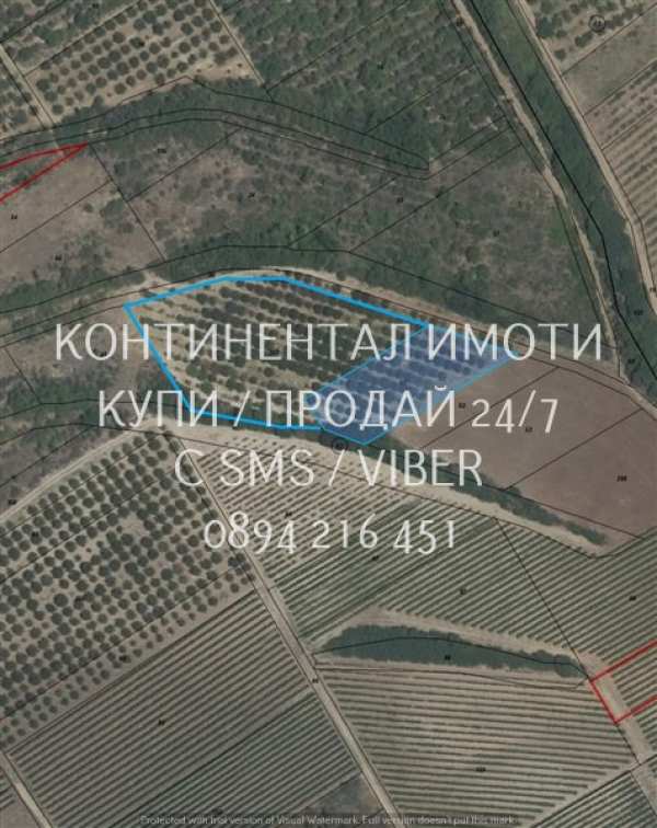 Продава земеделска земя, с. брестовица, област пловдив