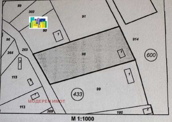 Продава парцел, с. драговищица, област софия област