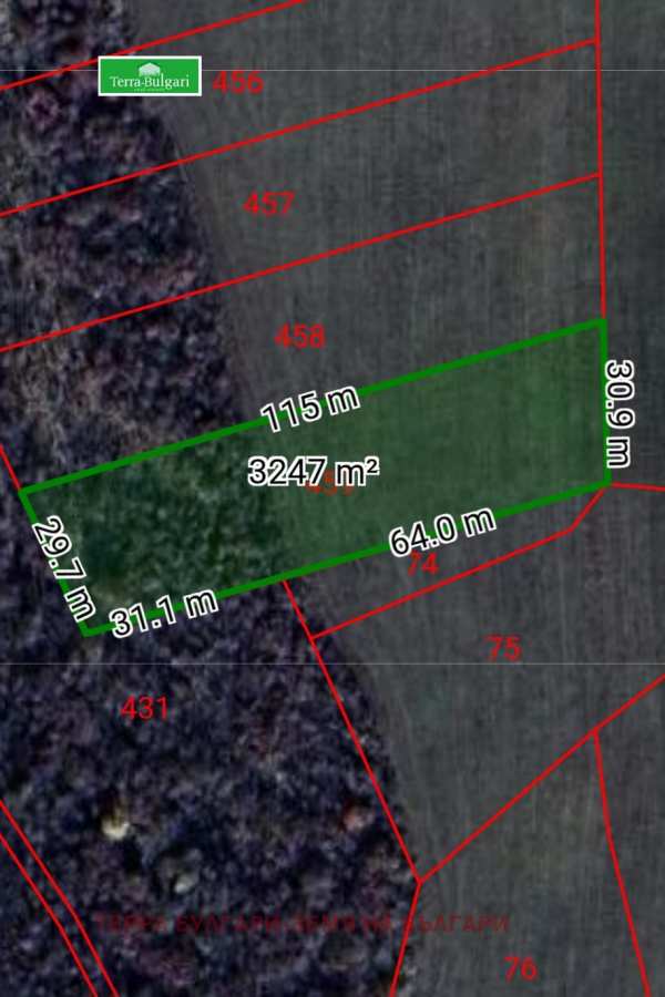 Продава земеделска земя, с. драгичево, област перник