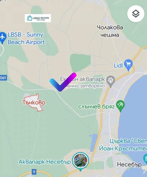 Продава земеделска земя, с. тънково, област бургас