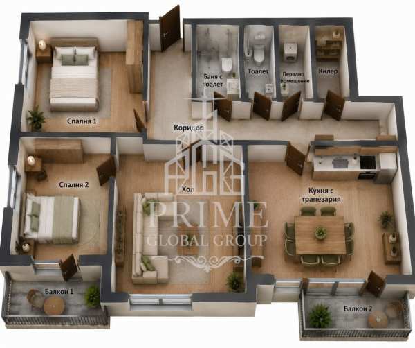 Продава 4-стаен, гр. варна, възраждане 4