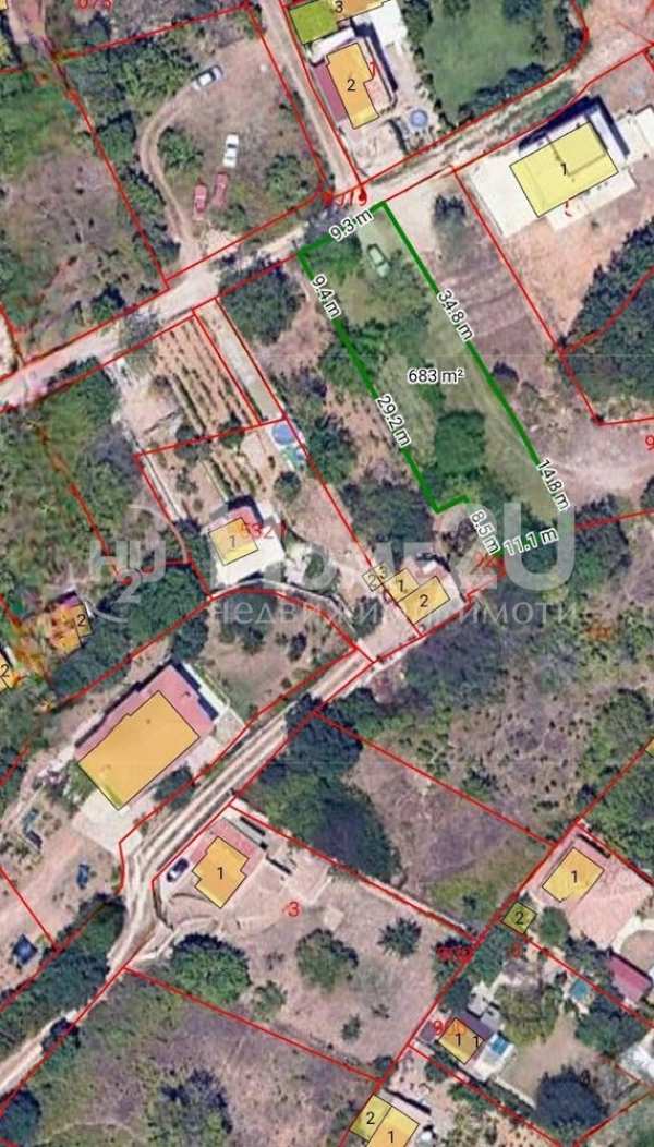 Продава парцел, гр. варна, м-т манастирски рид