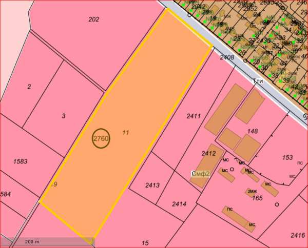 Продава парцел, гр. божурище, област софия област