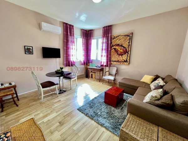 Дава под наем 2-стаен, гр. софия, център