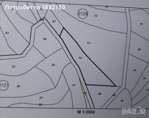 Продава земеделска земя в с. клисура, софийска област