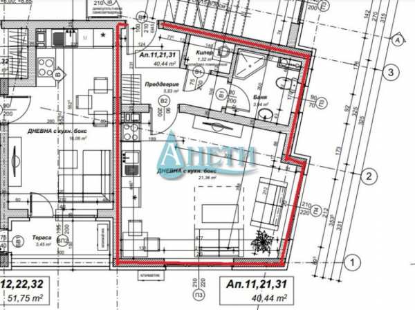 Едностаен апартамент 46м2 в Левски В. БЕЗ КОМИСИОННА. Метростанция