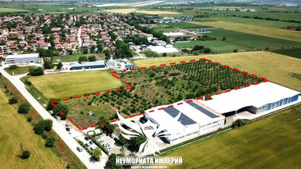 Продавам земя/имот 21124кв.м. преди село Крумово на първа линия по асфалтов път