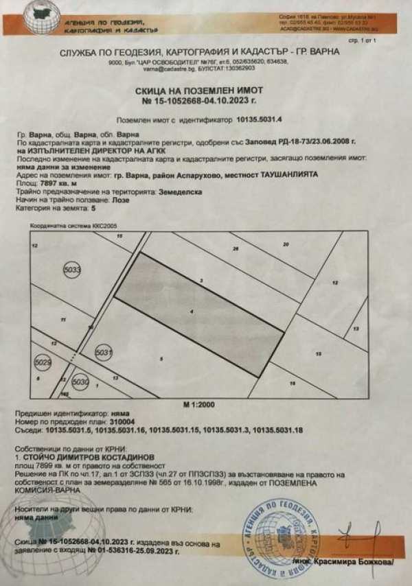 Продавам земя до морето