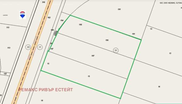 Продава парцел, гр. две могили, област русе