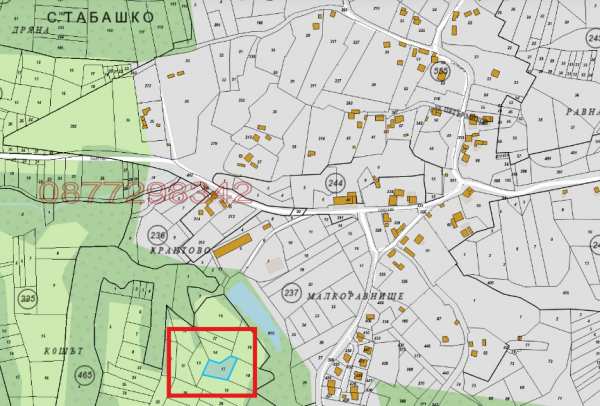 Продава парцел, с. кръвеник, област габрово