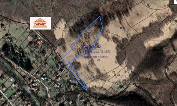 Продава парцел, с. рибарица, област ловеч