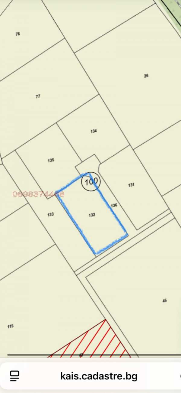 Продава парцел, с. крумово, област пловдив