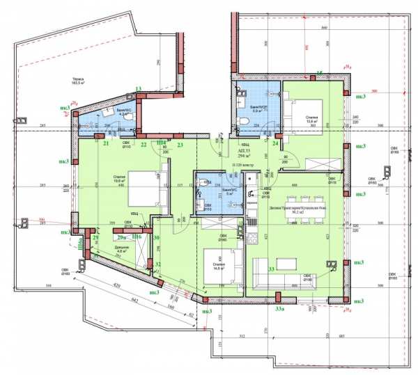 Продава  многостаен град Русе, Широк център
      326 кв.м