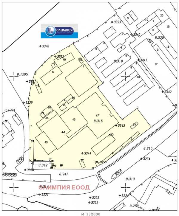 Продава парцел, гр. русе, промишлена зона - изток