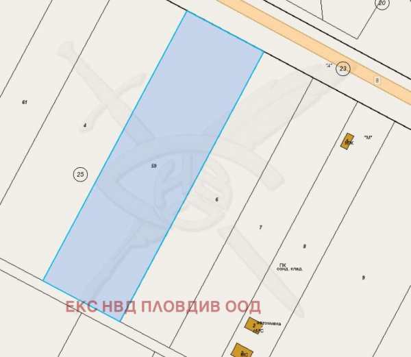 Продава парцел, с. поповица, област пловдив