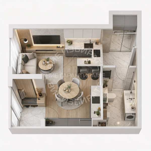 Продава 1-стаен, гр. варна, виница