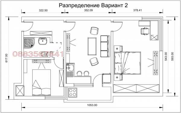Продава 3-стаен, гр. севлиево, област габрово