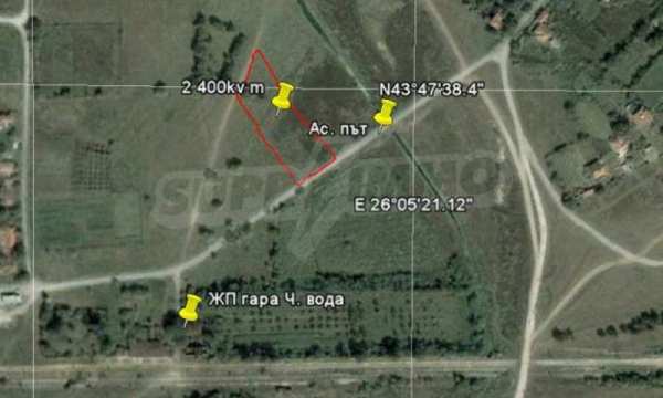 Продава парцел, с. червена вода, област русе