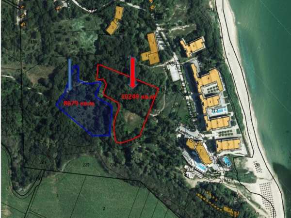 Продава парцел, гр. обзор, област бургас