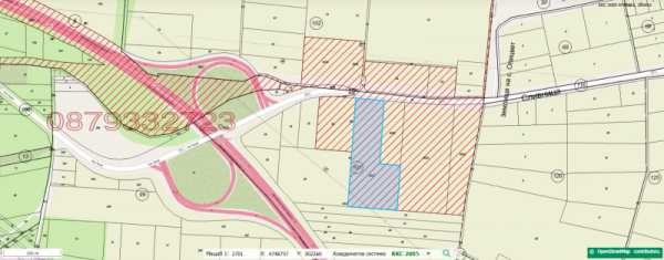 Продава парцел, гр. сливница, област софия област