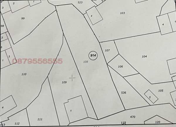 Продава парцел, гр. смолян, каптажа
