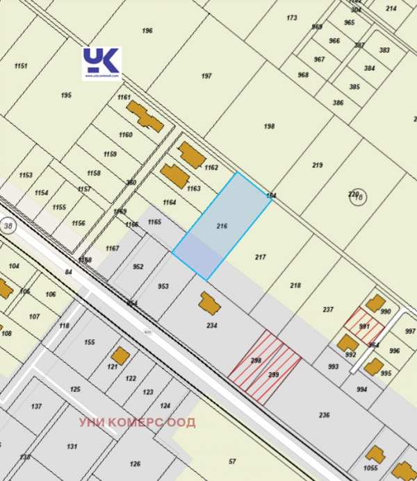 Продава парцел, с. гурмазово, област софия област