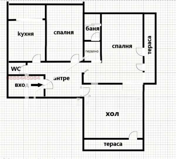 Продава 4-стаен, гр. варна, владислав варненчик 1