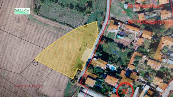 Продава парцел, с. бусманци, област софия област