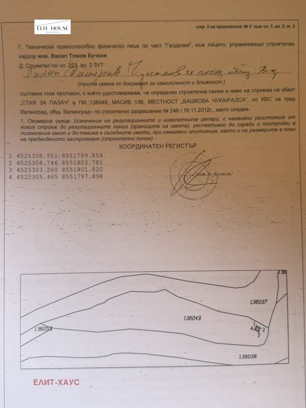 Продава парцел, гр. велинград, област пазарджик