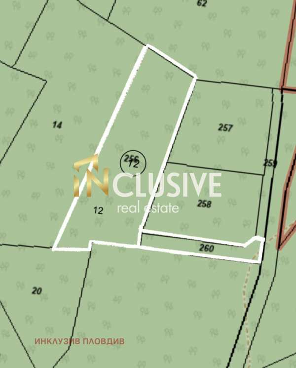 Продава парцел, с. храбрино, област пловдив