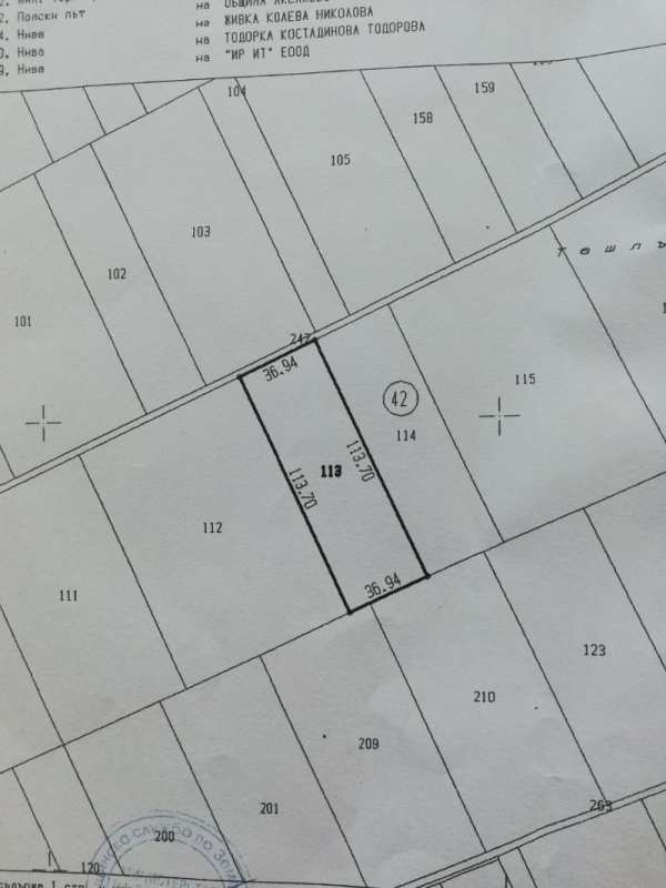 Продава парцел, гр. аксаково, област варна