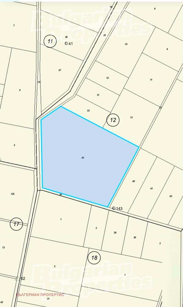 Продава парцел, с. гюльовца, област бургас