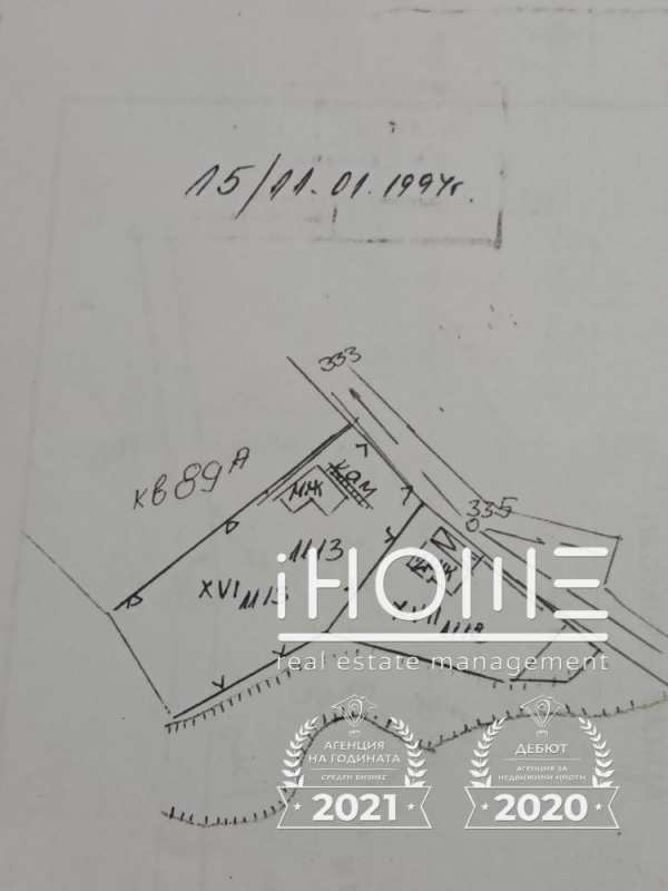 Продава парцел, с. рударци, област перник