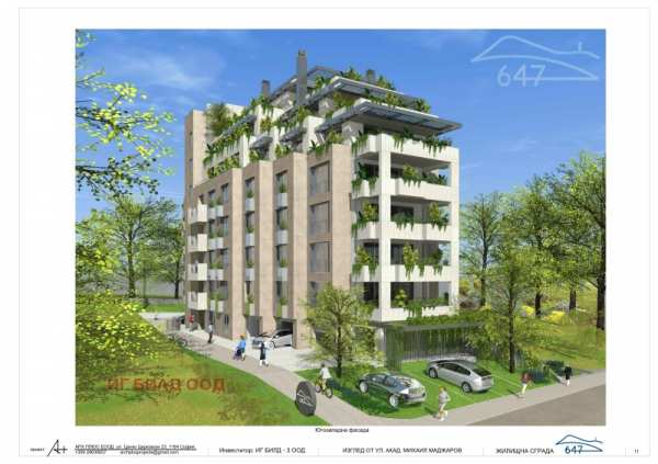Продава  многостаен град София, Горна баня
      211 кв.м