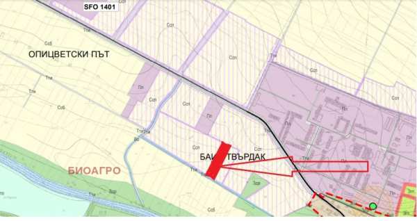 Продава парцел, с. петърч, област софия област