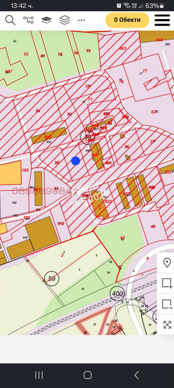 Продава парцел, гр. садово, област пловдив