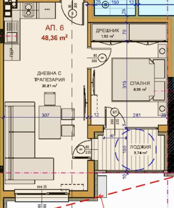 Продава 2-стаен, гр. стара загора, железник - център